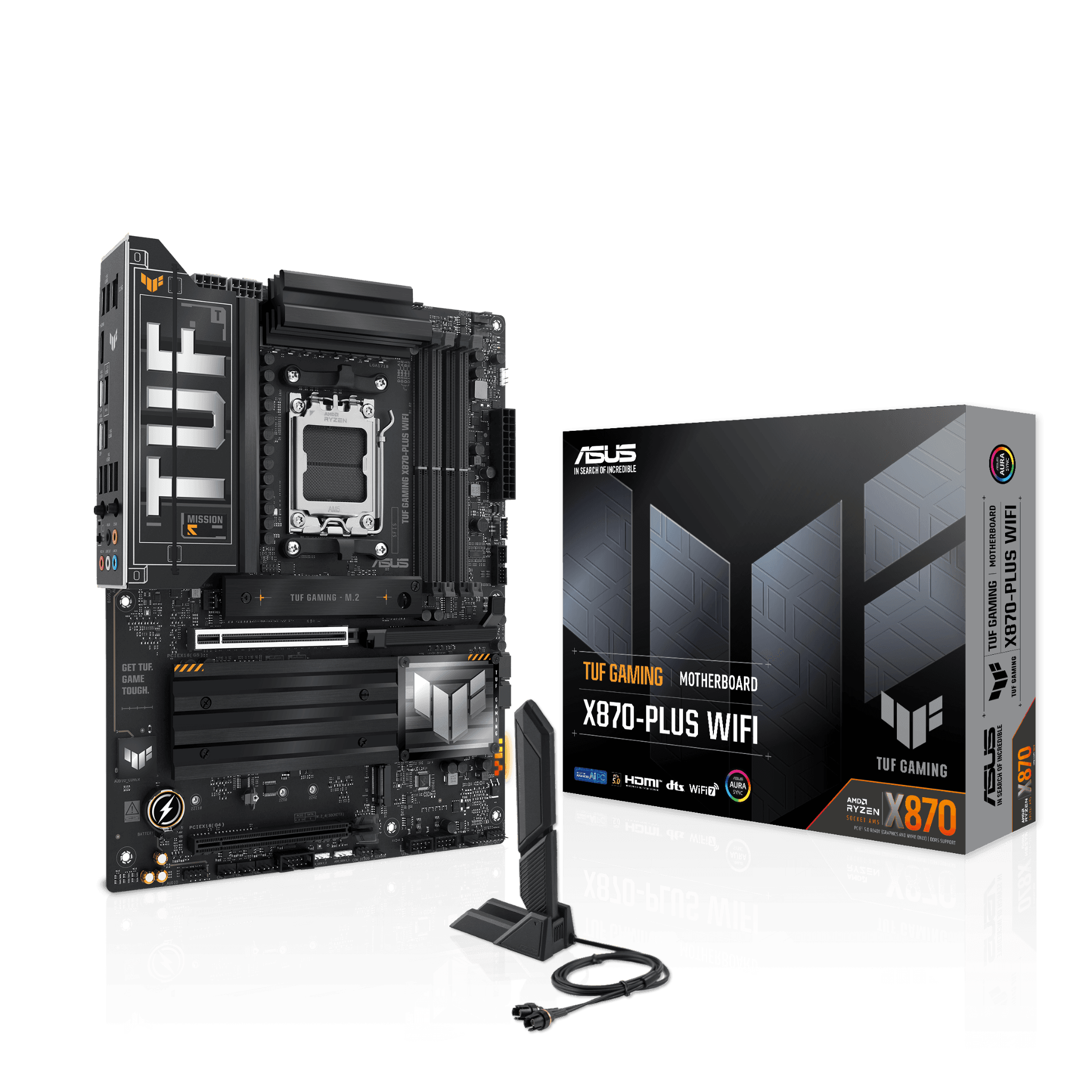 Mainboard ASUS TUF Gaming X870-PLUS Wifi DDR5 | AM5, ATX, 4 khe RAM