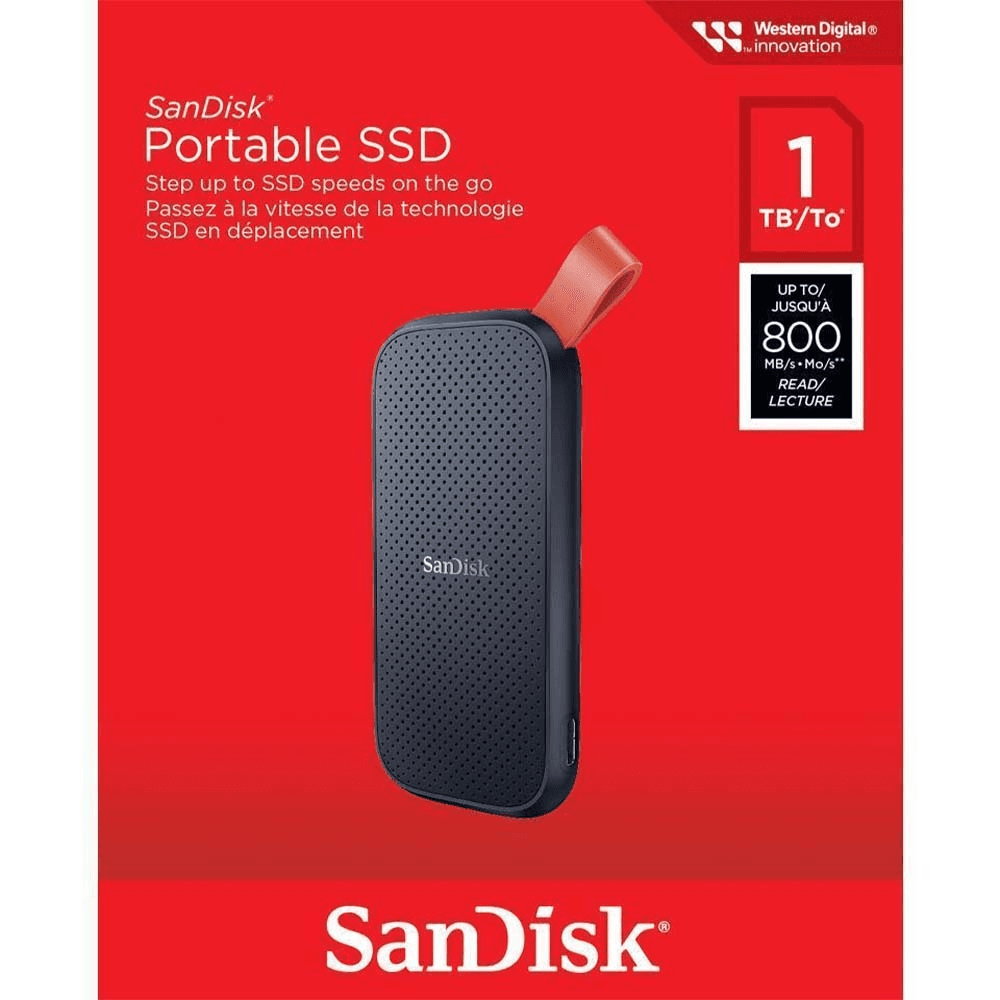 Ổ cứng di động SSD 1TB SanDisk E30 800MB/s ‎SDSSDE30-1T00-G26