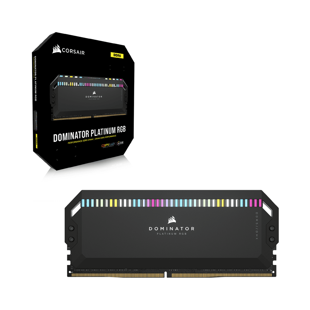 Ram PC Corsair Dominator Platinum RGB 32GB 5200Mhz DDR5 (1x32GB)