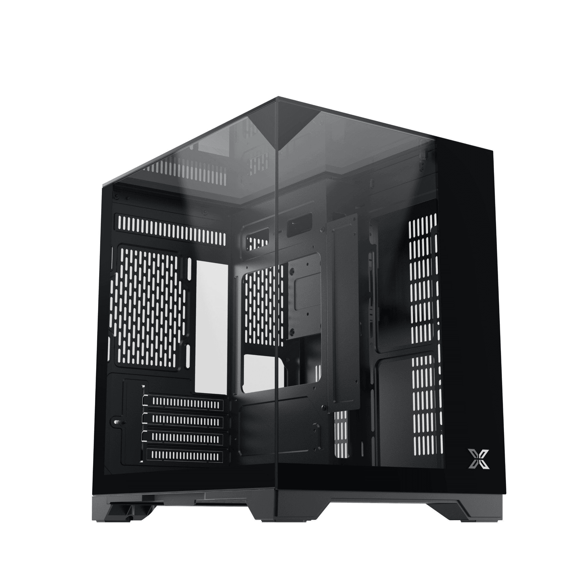 Thùng máy Xigmatek Ocean M Nano M-ATX (EN 45400)3 Fan ARGB Đen