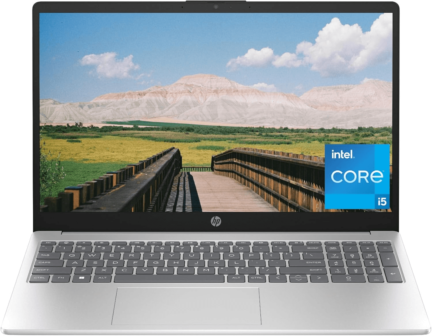 HP 15 inch Laptop, HD Display, i5-1334U, 16 GB RAM, 512 GB SSD, Intel Iris Xe Graphics, Windows 11 Home, 15-fd0012nr (2024)