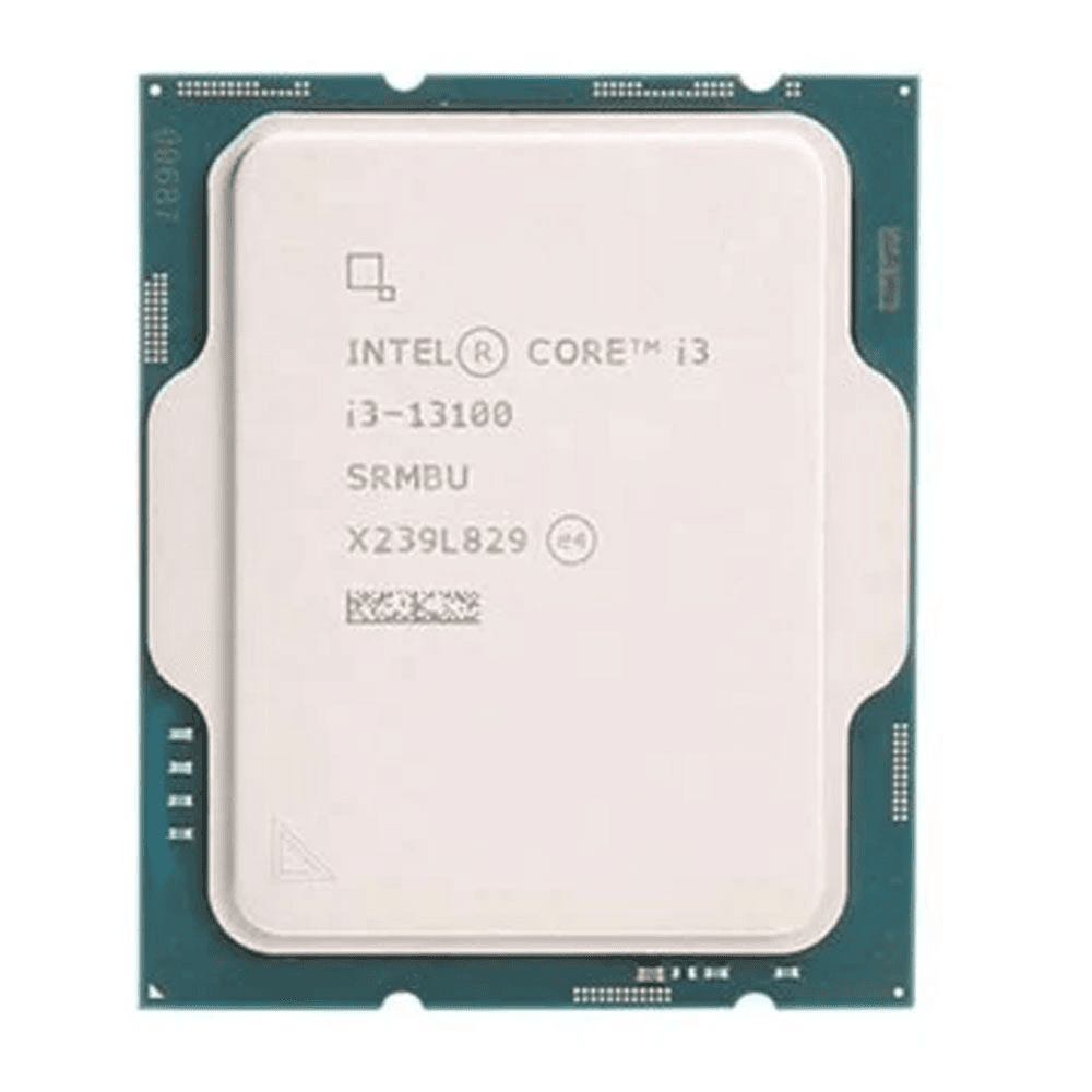 CPU Intel Core I3 13100 | LGA1700, Turbo 4.50 GHz, 4C/8T, 12MB, Tray New, Không Fan