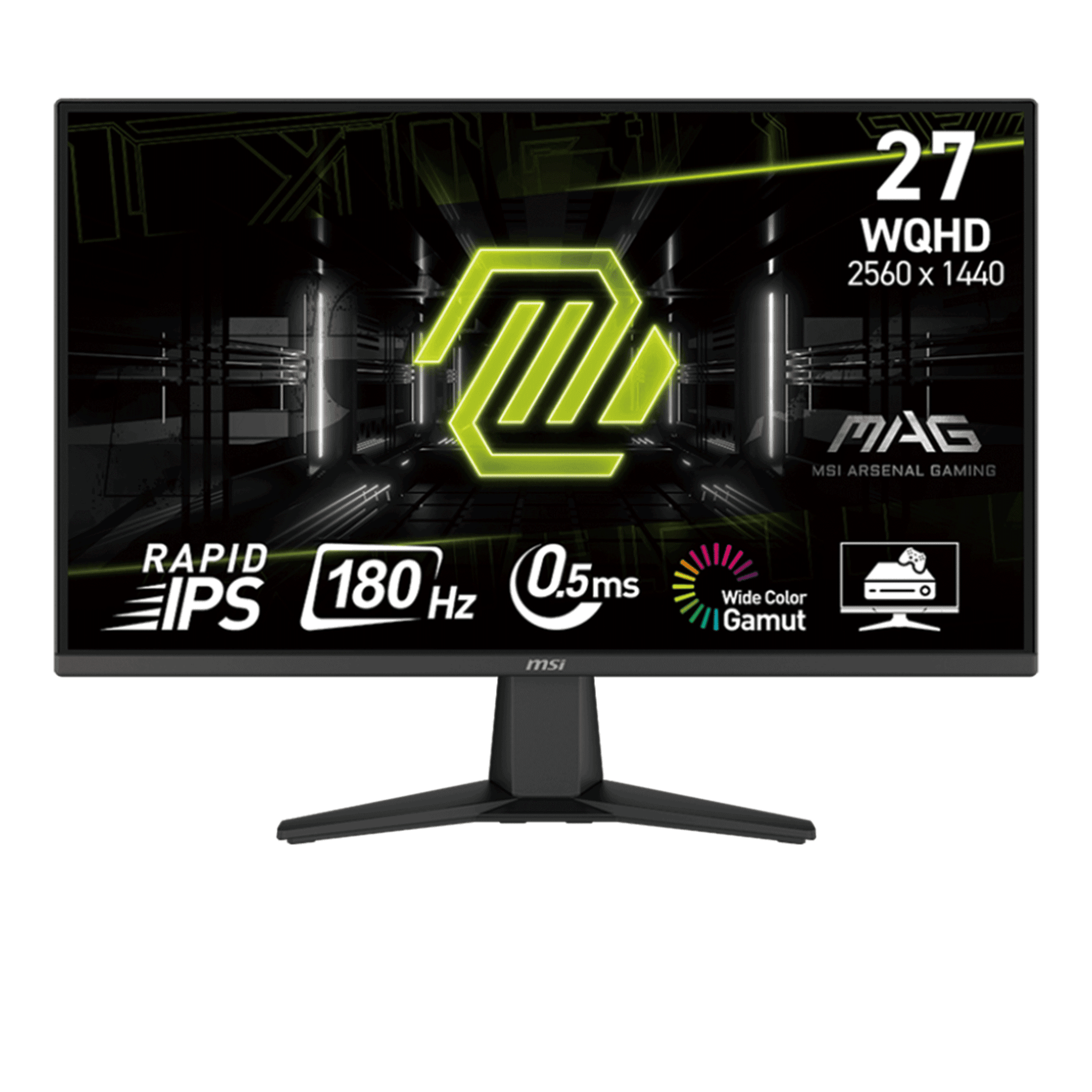 Màn hình Gaming MSI MAG 275QF 2K | 27 inch, QHD, IPS, 180Hz, 0.5ms, phẳng