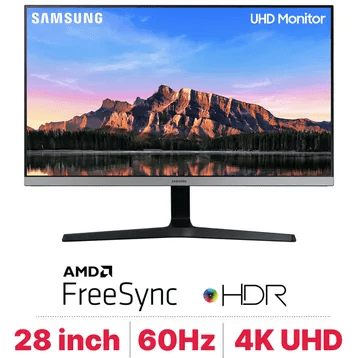 MÀN HÌNH SAMSUNG LU28R550UQEXXV (28 INCH/UHD/LED/IPS/300CD/M²/HDMI+DP/60HZ/4MS/HDR10)