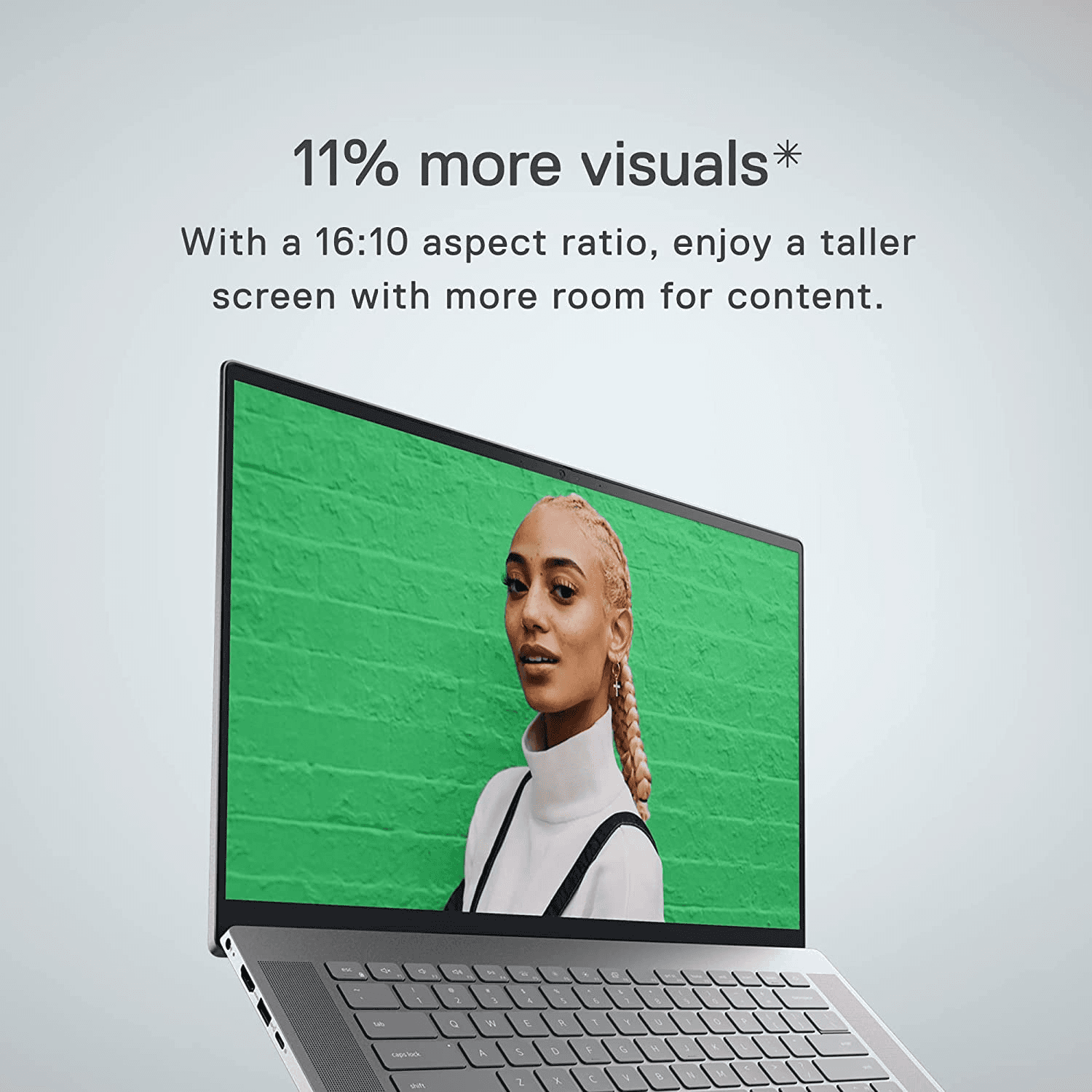 Dell Inspiron 16 5625 Small Thin & Light Portable Laptop - 16 inch FHD+ (1920 x 1200) Display, AMD Ryzen 7 5825U, 16GB DDR4 RAM, 512GB SSD, Radeon Graphics, Bluetooth, Windows 11 Pro - Silver