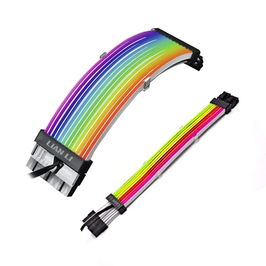Dây nguồn nối dài Lian Li Strimer Plus 24 Pin + 2x8 Pin Vga (V2) + Hub
