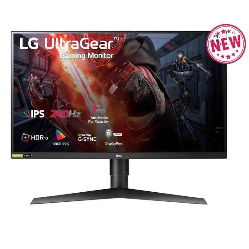 Màn Hình LG 27GN750-B UltraGear 27 inch FHD IPS 1ms 240Hz G-Sync HDR10