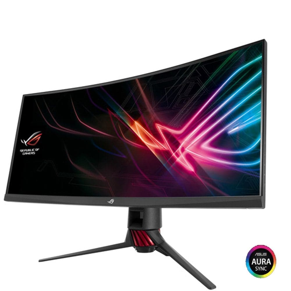 Asus Rog Strix Xg35Vq 35” 1440P 100Hz Dp Hdmi Eye Care Freesync