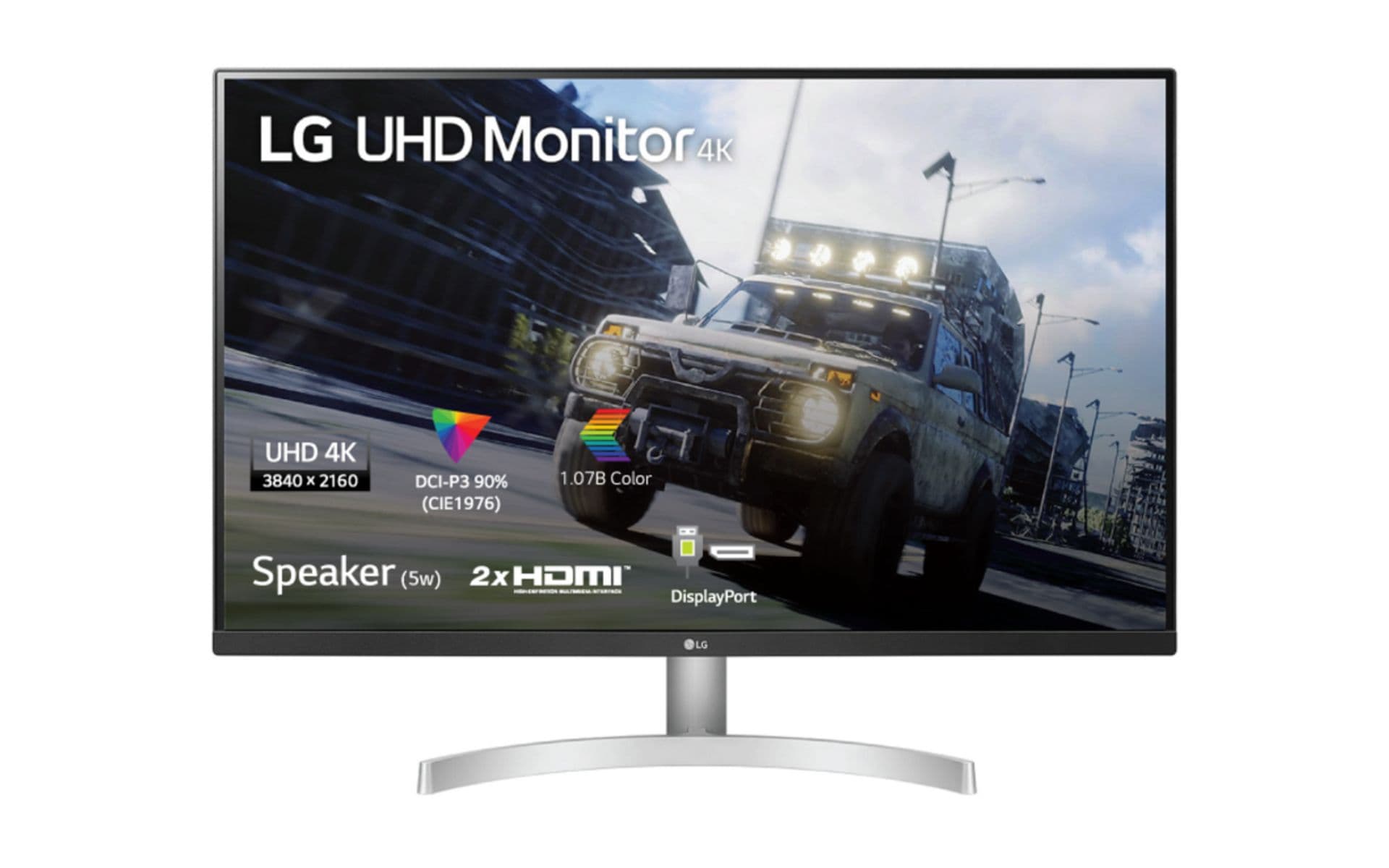 Màn hình LG 32UN500-W 32“ 4K HDR 10 MaxxAudio