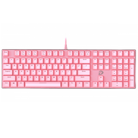 Bàn phím cơ DARE-U EK810 Queen- Led, Red Swich