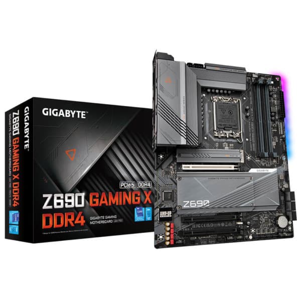 Mainboard Gigabyte Z690 GAMING X DDR4 [CHÍNH HÃNG] - Bo mạch chủ Intel Z690 LGA1700 ATX Gaming cao cấp 4 khe RAM