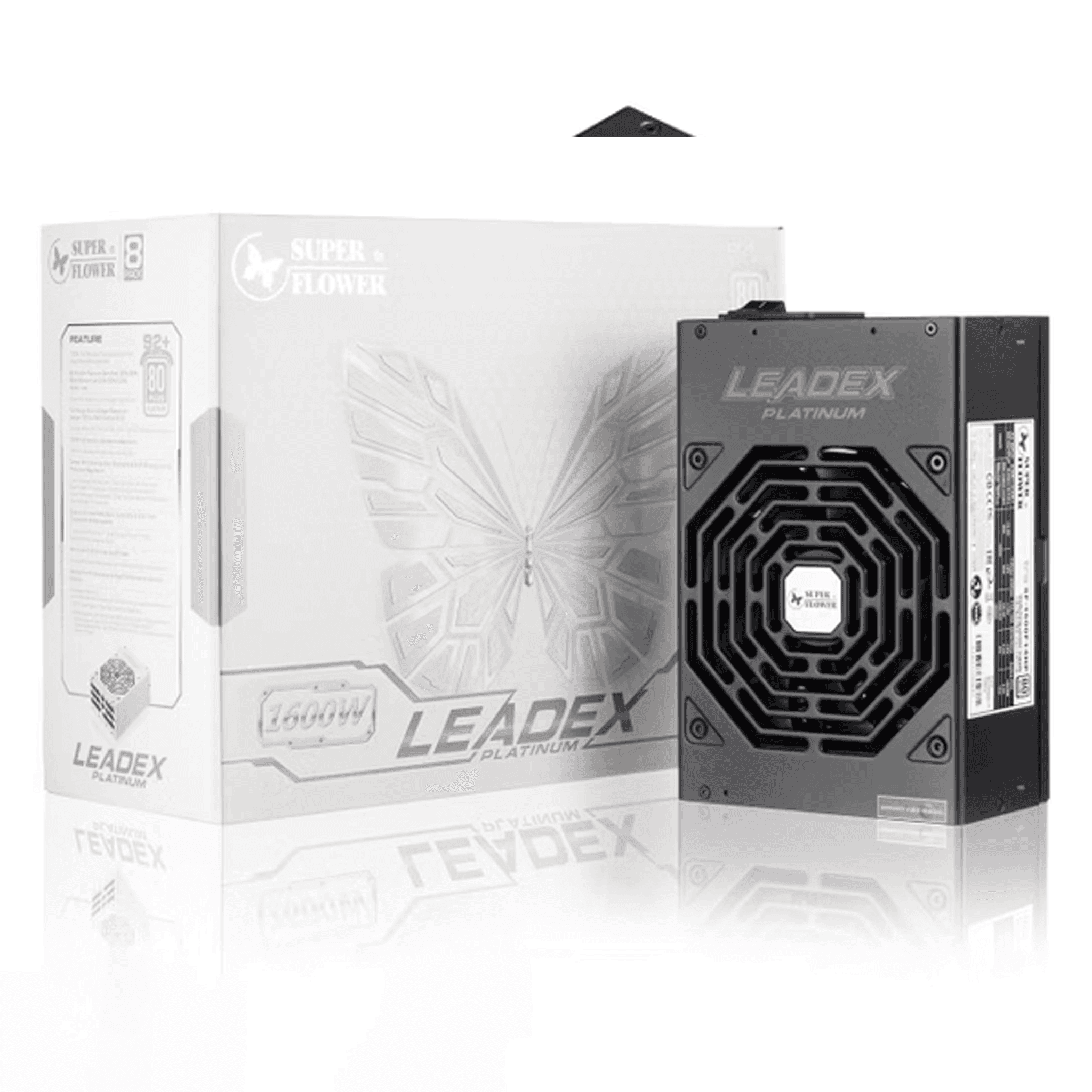 Nguồn Máy Tính Super Flower Leadex 1600W 80 Plus Platinum (SF-1600F14HP) Đen Full Modular ATX [CHÍNH HÃNG] Hỗ Trợ PCIe 5.0 Bảo Hành 60 Tháng
