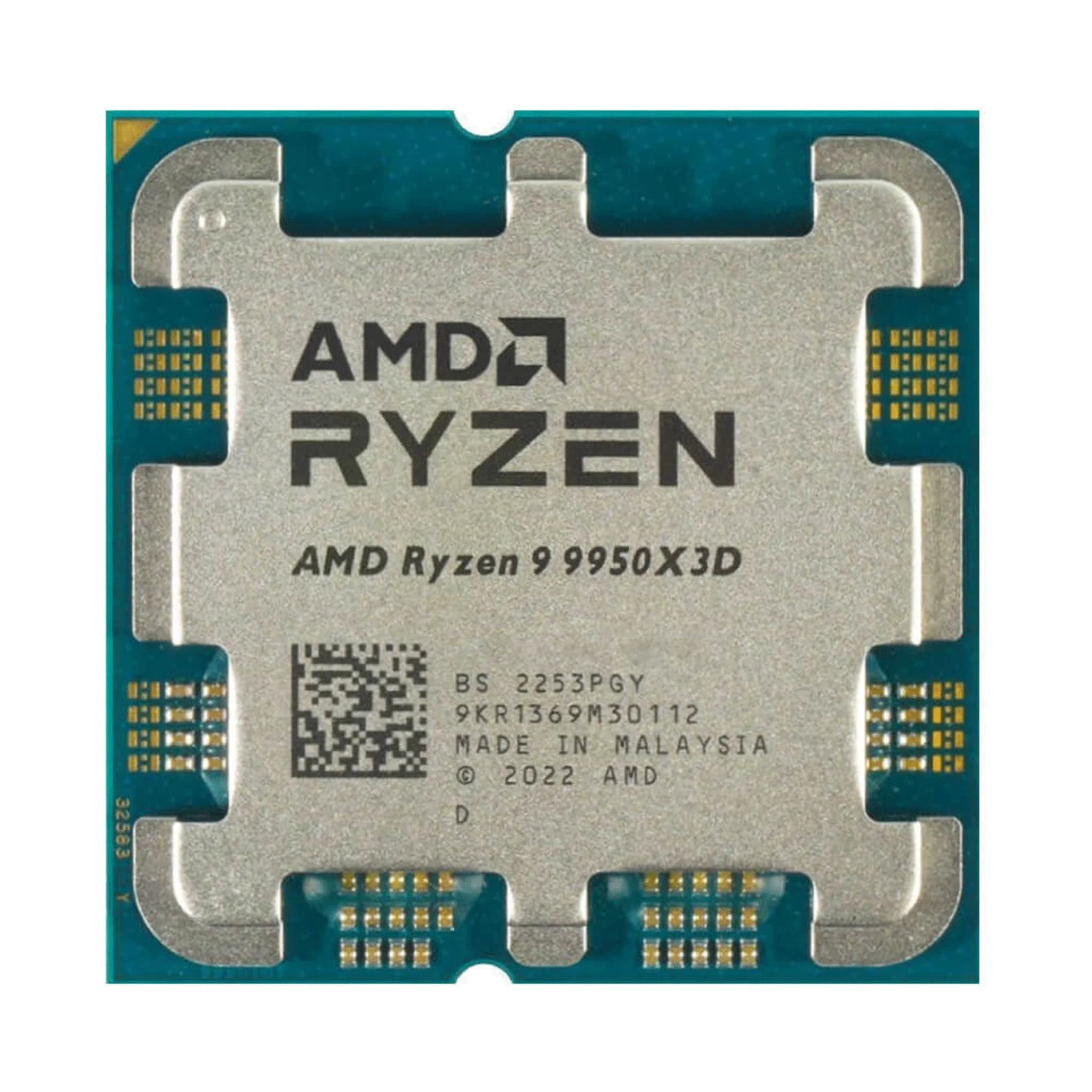 CPU AMD Ryzen 9 9950X3D Tray - Nobox Chính Hãng [MỚI NHẤT] Socket AM5 16 Nhân 32 Luồng Zen 5 3D V-Cache 144MB Boost Up to 5.7GHz TDP 170W