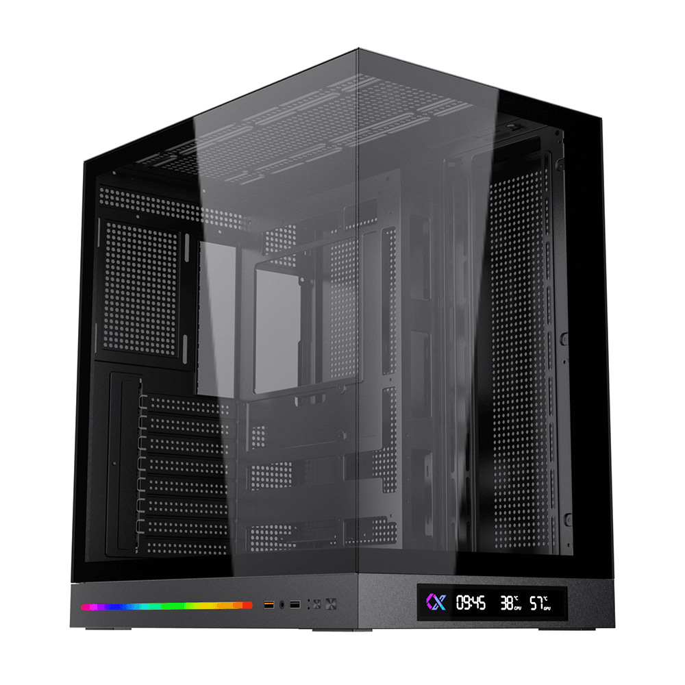 Thùng máy Xigmatek Cloud Digital EN90748 [CHÍNH HÃNG] Case M-ATX Đen Không Kèm Fan