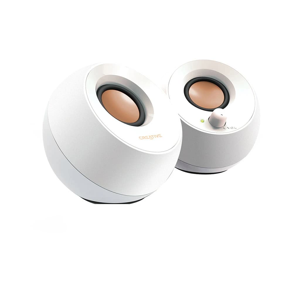 Loa vi tính Creative Pebble White 4.4W x2 (RMS)