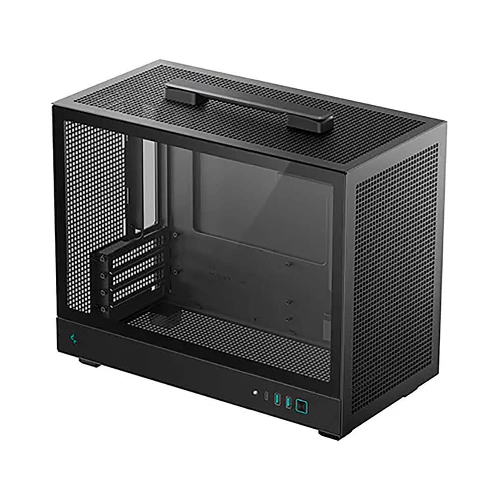 Case máy tính DeepCool CH160 PLUS Black R-CH160-BKNGM0-G