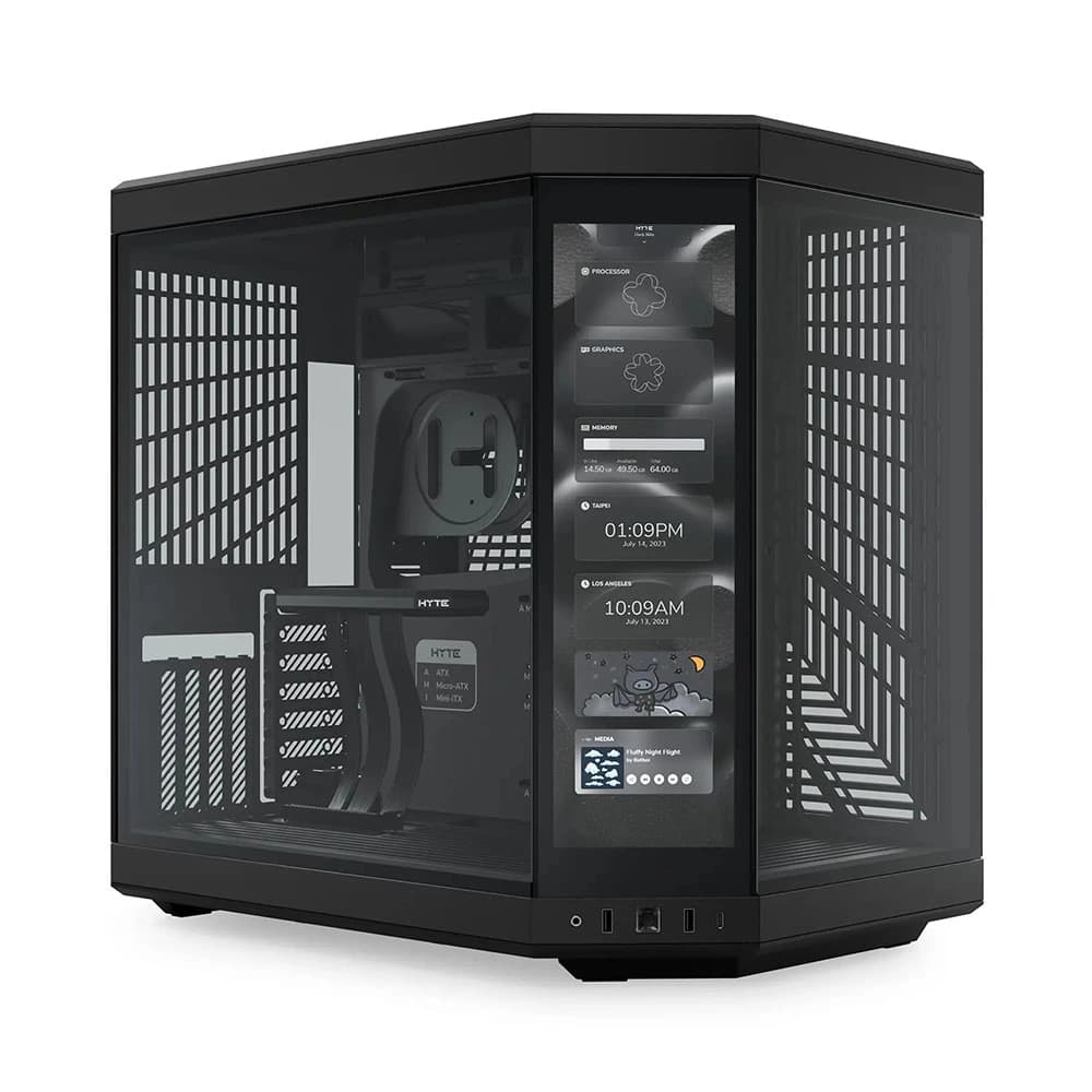 Case máy tính HYTE Y70 Touch Infinite Black CS-HYTE-Y70TTI-BB
