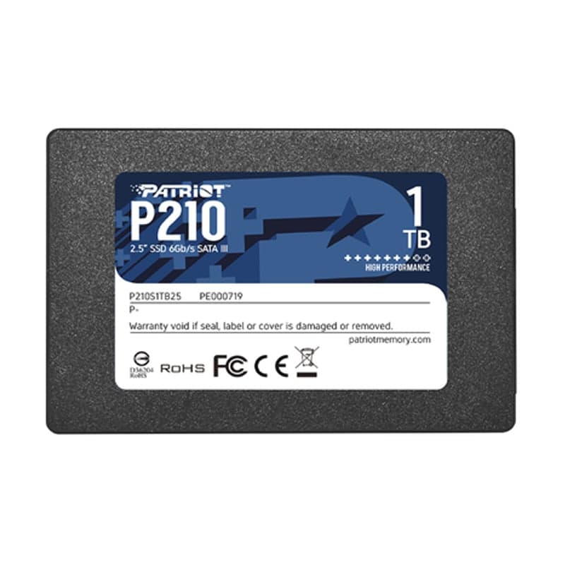 Ổ cứng SSD Patriot P210 1TB | SATA III, 2.5" (P210S1TB25)
