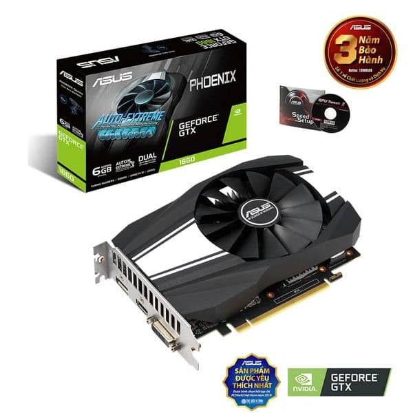 ASUS Phoenix GTX 1660 6GB GDDR5