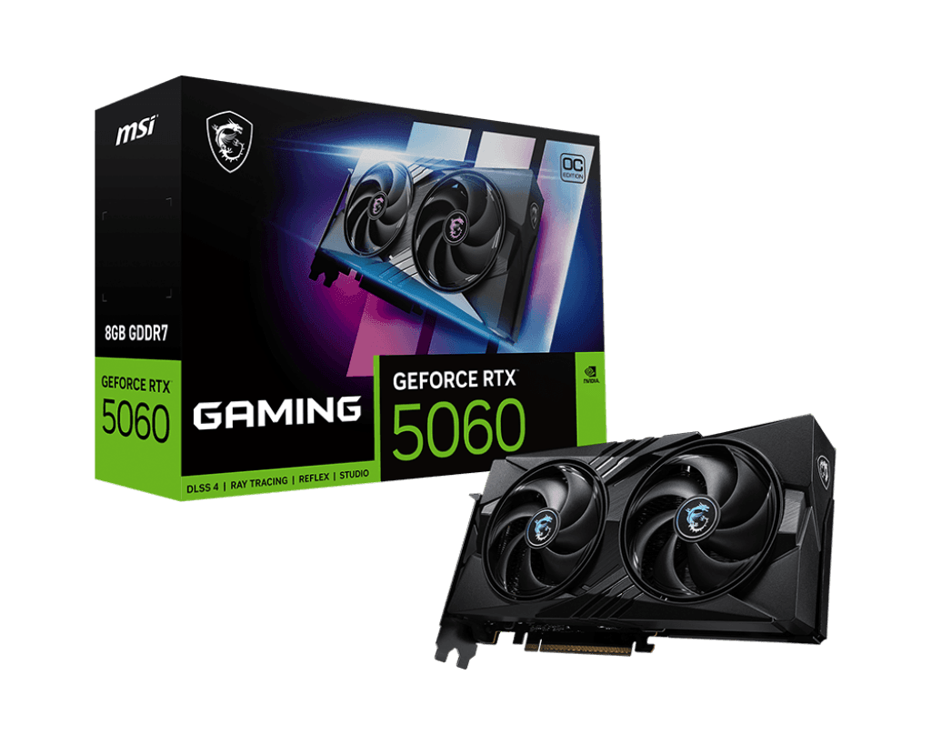 Card màn hình MSI GeForce RTX™ 5060 8G GAMING OC
