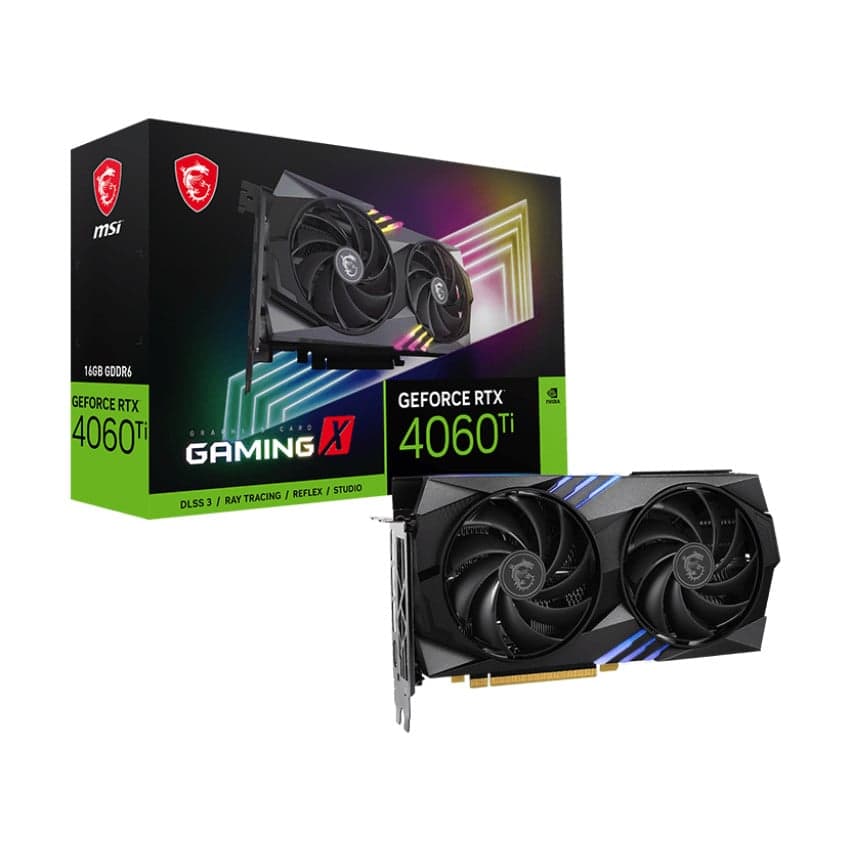 Card Màn Hình MSI GeForce RTX 4060 Ti GAMING X 16G