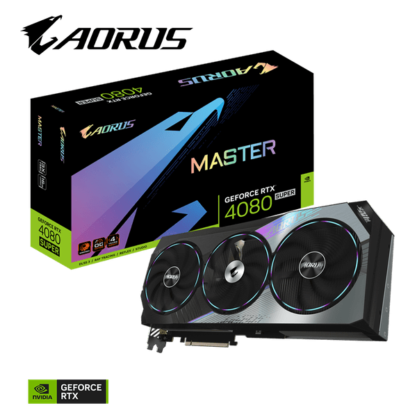 Card màn hình GIGABYTE AORUS GeForce RTX 4080 SUPER MASTER 16G