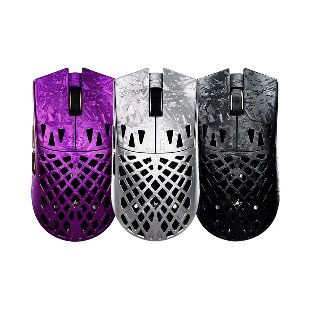 Chuột không dây ATK Blazing Sky GHOST Extreme Carbon Fiber Hollow Dual-mode Wireless Pixart 3950 Ultra