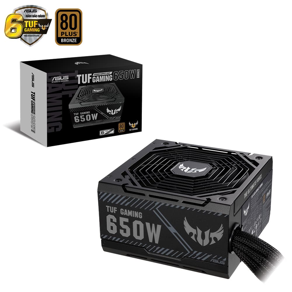 ASUS TUF GAMING 650W Bronze ( Màu Đen/80 Plus Bronze )