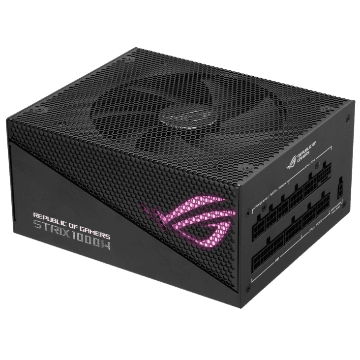 Nguồn ASUS ROG STRIX 1000W Gold Aura Edition Gaming PCIe 5.0 support (ROG-STRIX-1000W-AURA)
