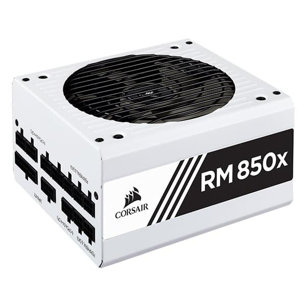 Nguồn máy tính Corsair RM850x 80 Plus Gold - Full Modul - Màu trắng