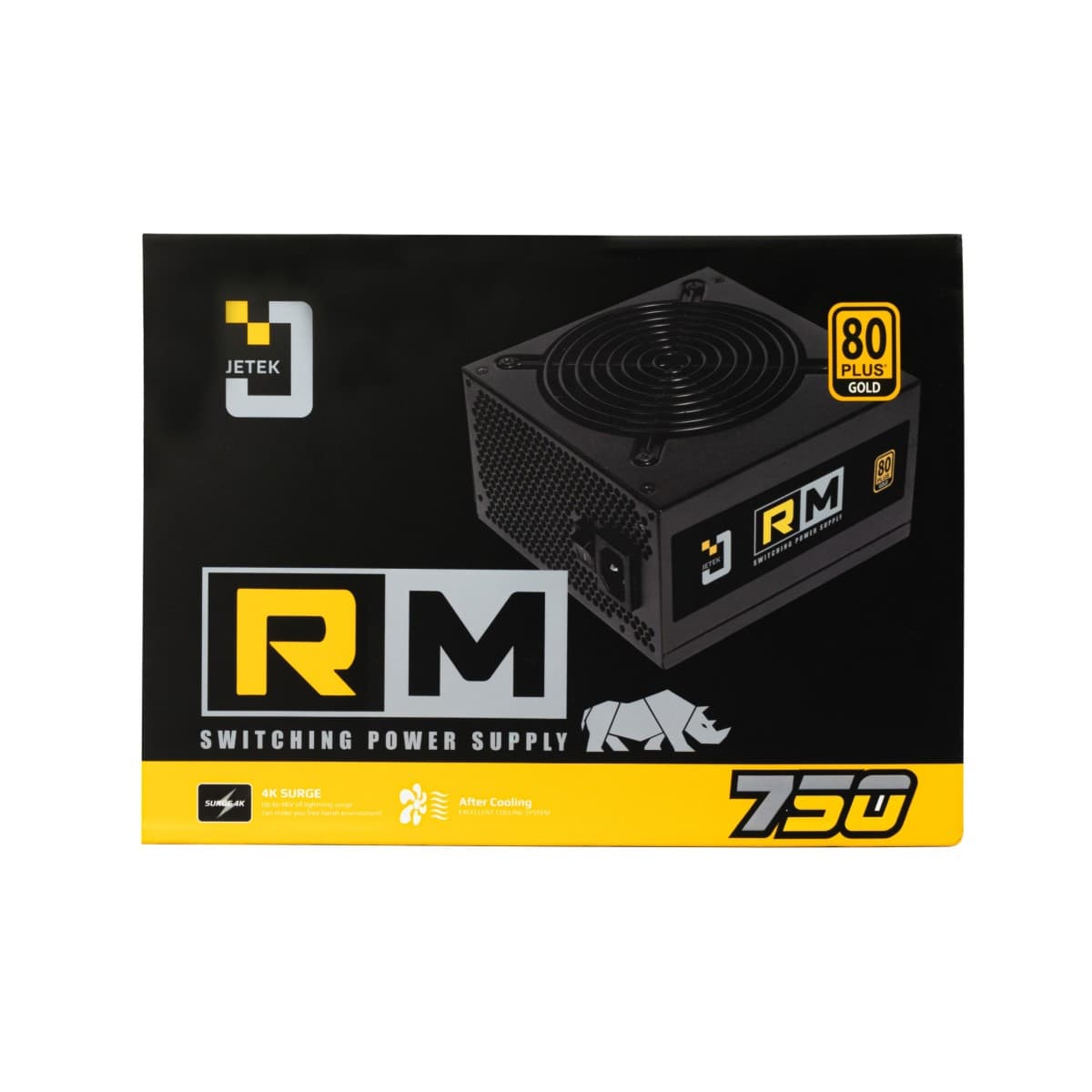 Nguồn Máy Tính JETEK RM750 V3 750W - 80 PLUS GOLD