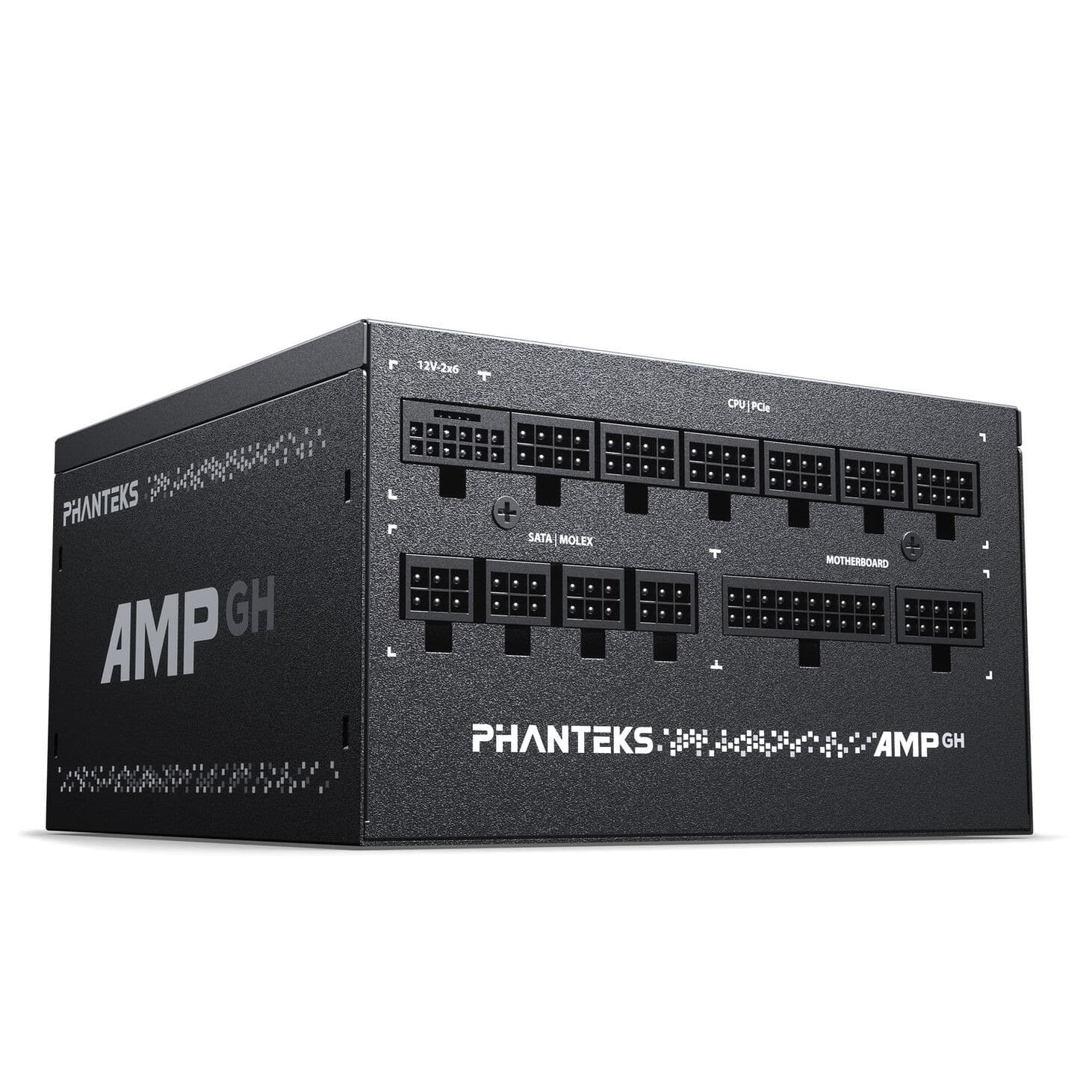 Nguồn Phanteks AMP GH Black 1200W (PCIe 5.1/ATX 3.1/Full Modular/Platinum)