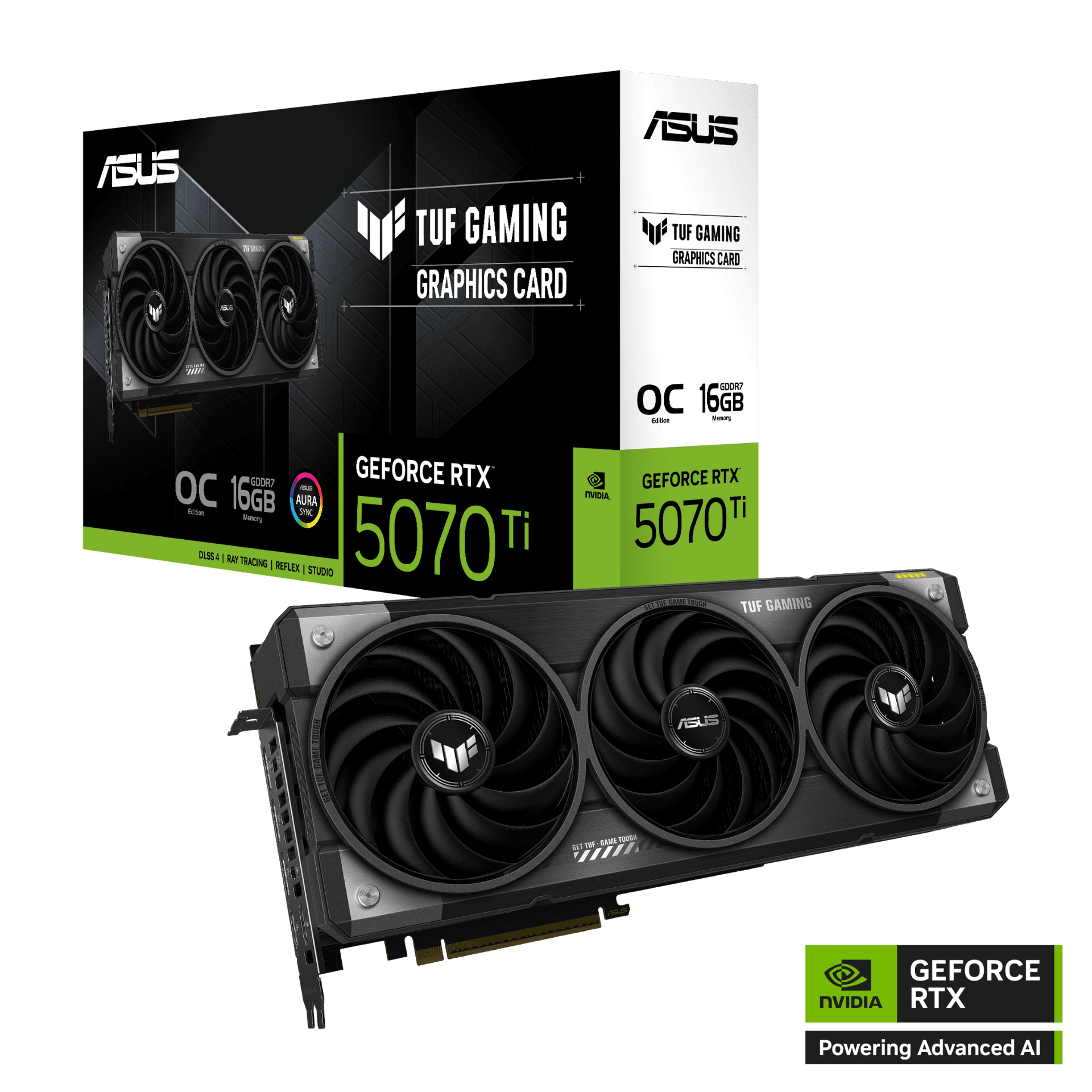 Card màn hình ASUS TUF Gaming GeForce RTX™ 5070 Ti 16GB GDDR7 OC Edition