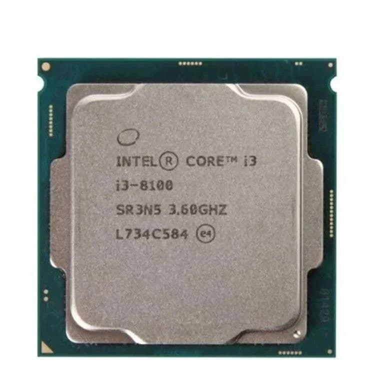 CPU Intel Core i3 8100 Cũ | LGA 1151, 4 nhân/4 luồng, Max 3.6 GHz