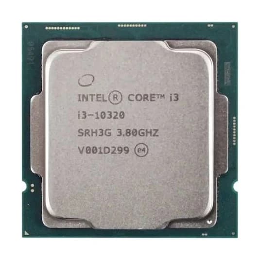 CPU Intel Core i3-10320 Tray (Không kèm Fan) | Socket 1200, 4 Nhân 8 Luồng, Max 4.6GHz, UHD Graphics 630
