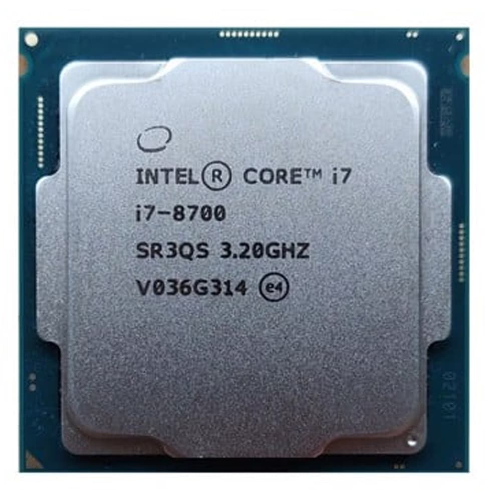 CPU Intel Core i7 8700 Cũ | LGA 1151, 6 nhân/12 luồng, Max 4.6 GHz