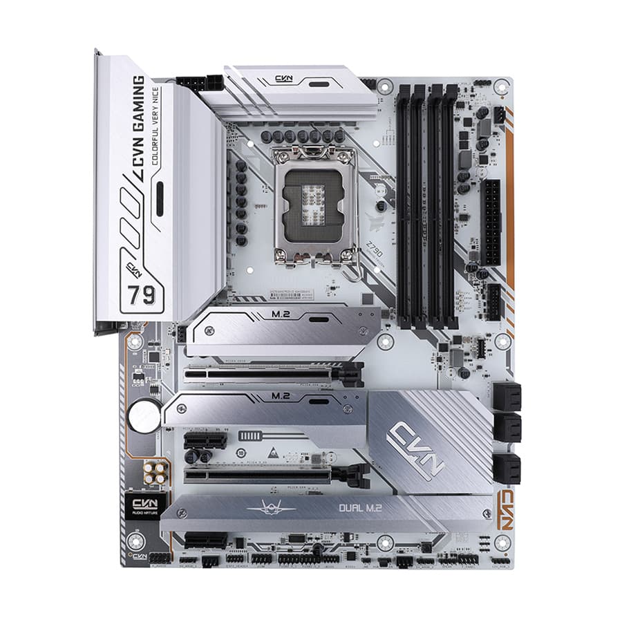Mainboard Colorful CVN Z790 GAMING FROZEN V20 DDR4 | Z790, ATX, 4 khe DDR4, WiFi 6