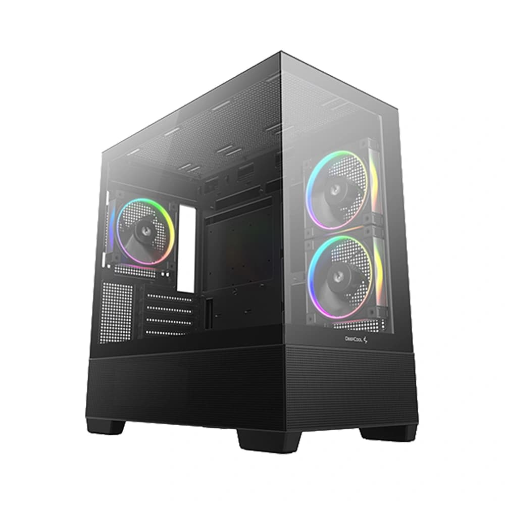 Case máy tính DeepCool CG380 3F Black R-CG380-BKAGM3-G