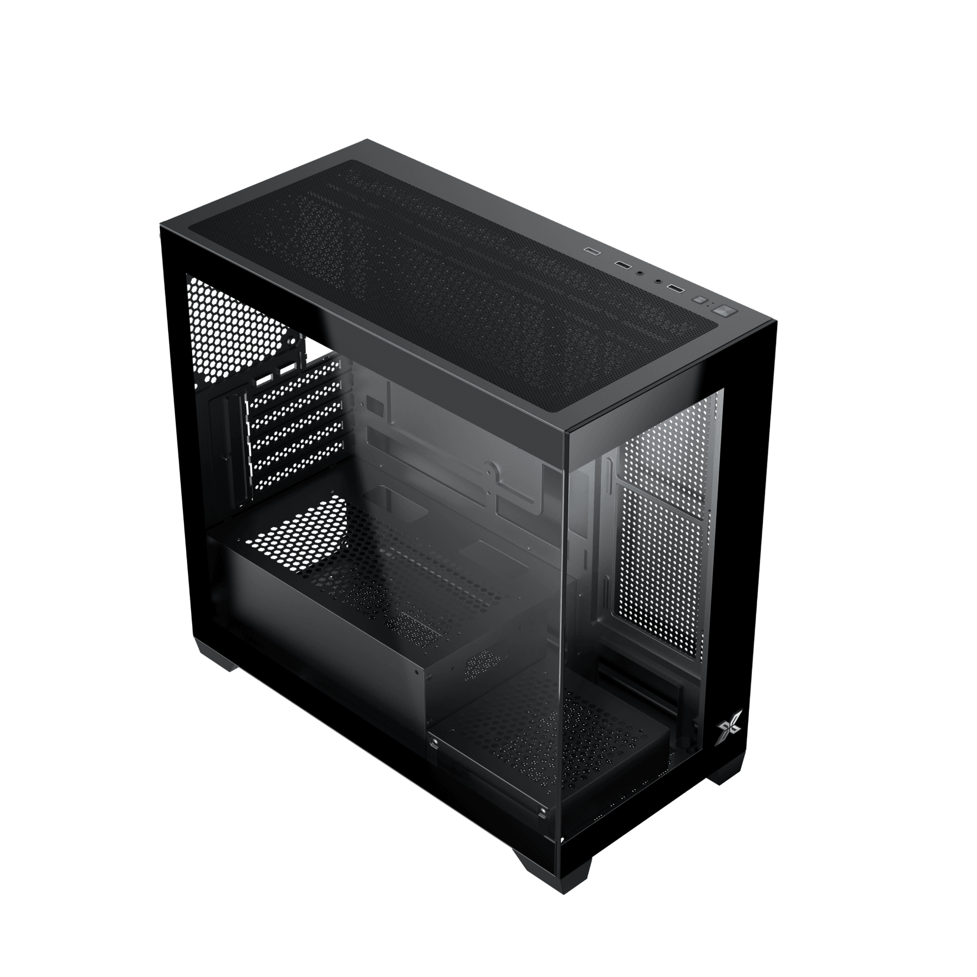Thùng máy Xigmatek BLAST M 3 Fan ARGB (M-ATX) - Black