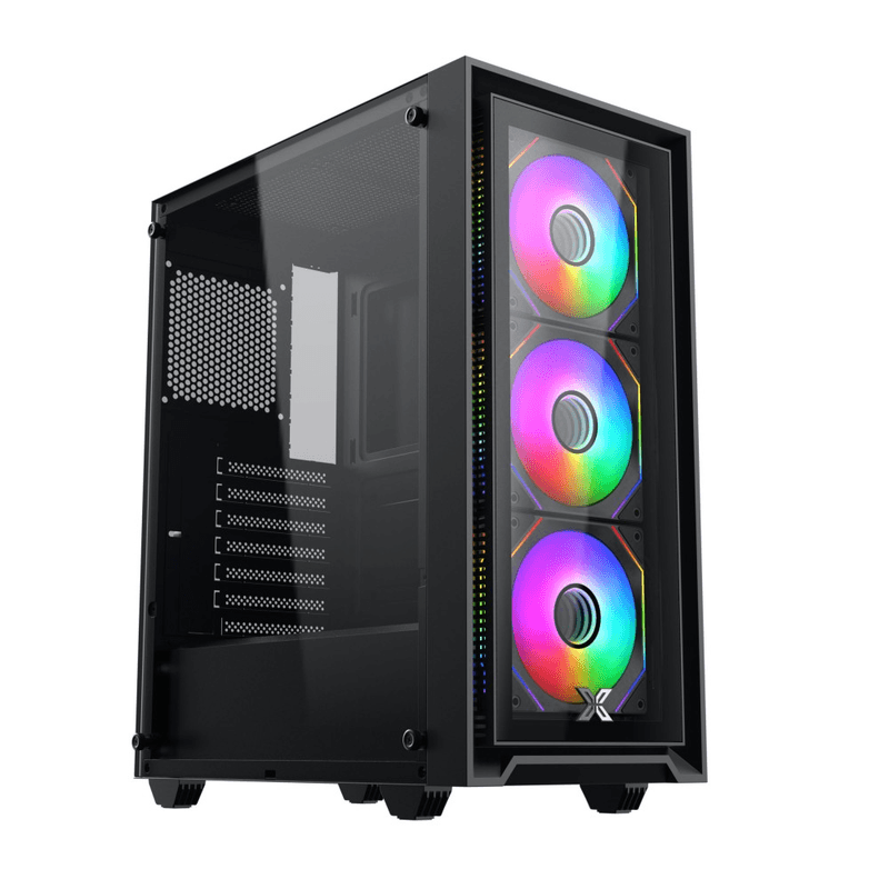 Vỏ case XIGMATEK FLY II 3GF (EN44663) - GAMING ATX, KÈM 03 FAN XIGMATEK G20F