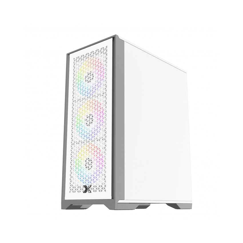 Vỏ Case Xigmatek LUX S Arctic 3FX (Mid Tower/Màu Trắng)