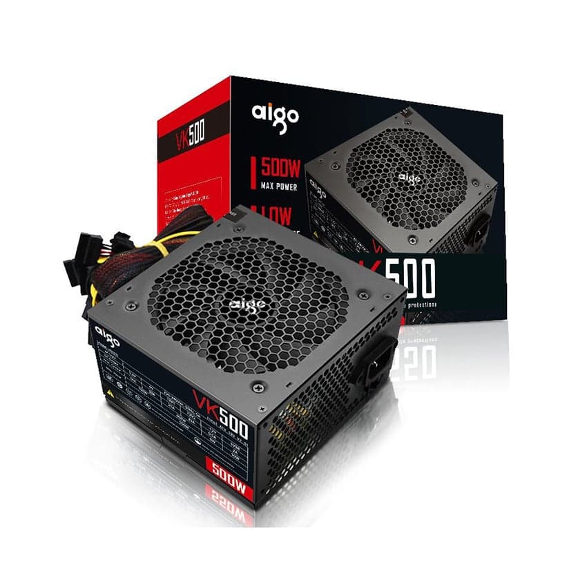 Nguồn máy tính AIGO VK550 - 550W (Màu Đen)