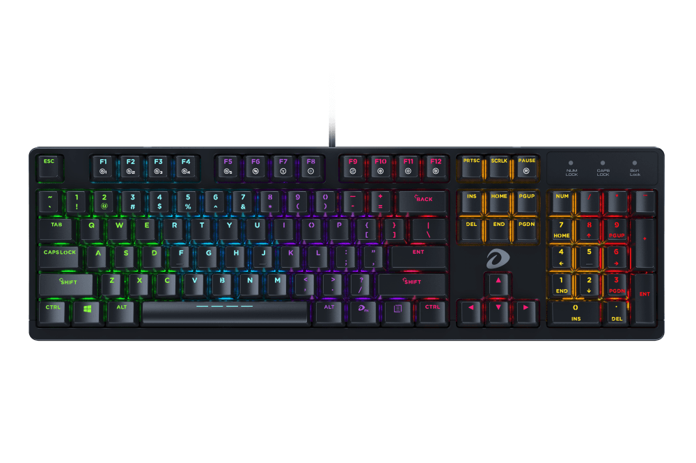 Bàn phím cơ DARE-U EK1280S Black Blue switch