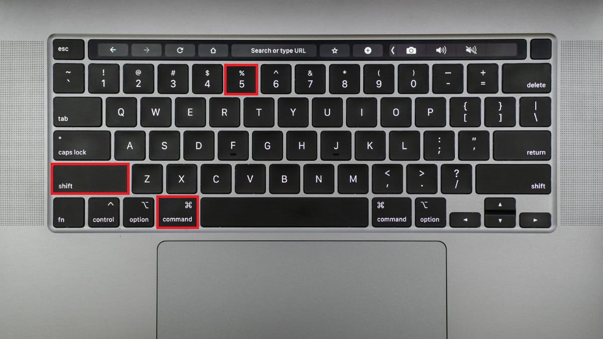 Cách chụp màn hình trên MacBook bằng tổ hợp phím bật thanh công cụ