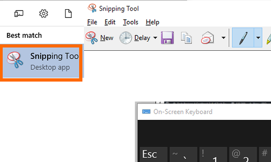Cách chụp màn hình máy tính Windows bằng Snipping Tool