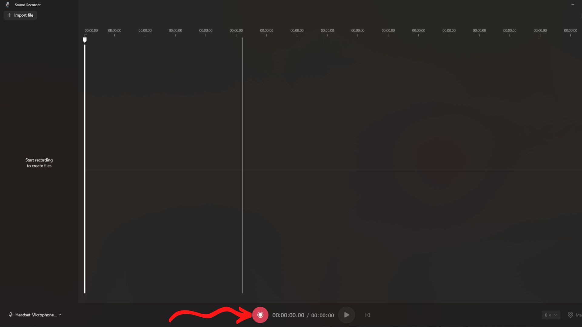 Cách ghi âm trên Windows 11 bằng ứng dụng Sound Recorder Bước 2