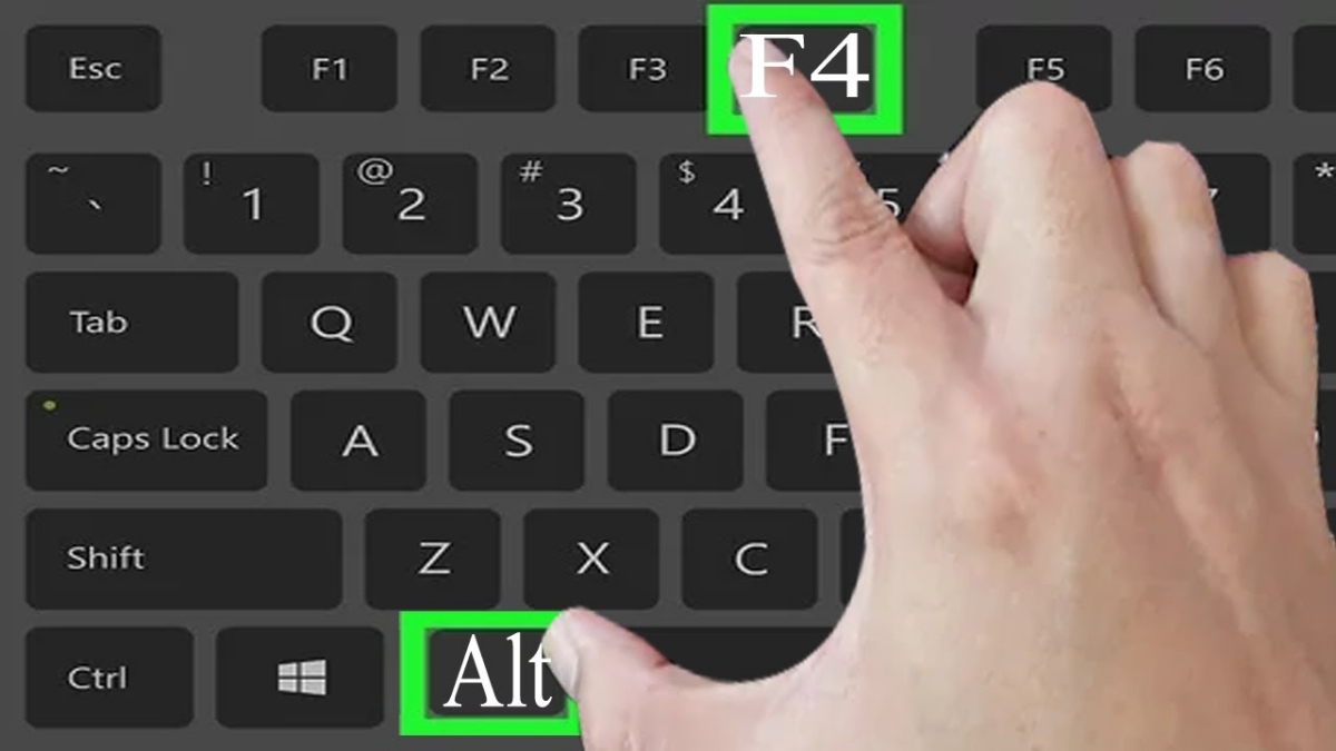 Cách tắt máy tính bằng bàn phím cho nhiều phiên bản Windows bước 2