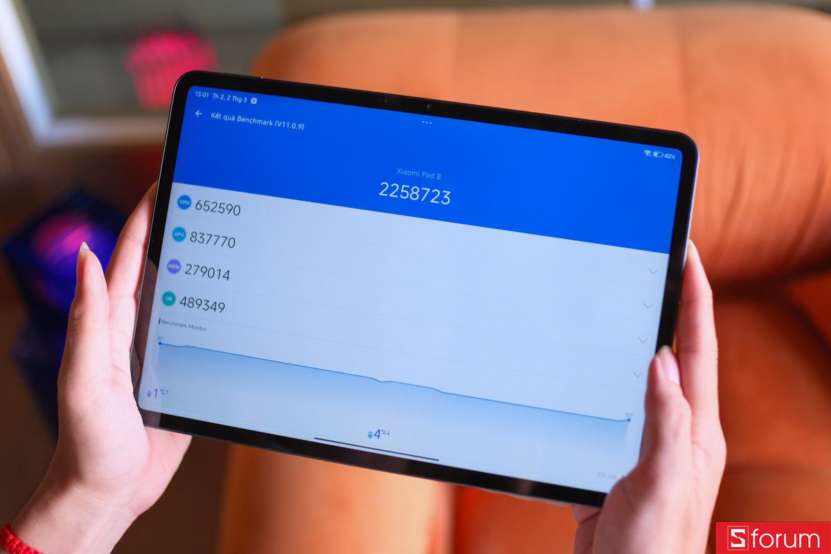 Xiaomi Pad 8 AnTuTu